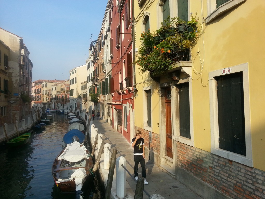 The walkways of Venice The walkways of Venice