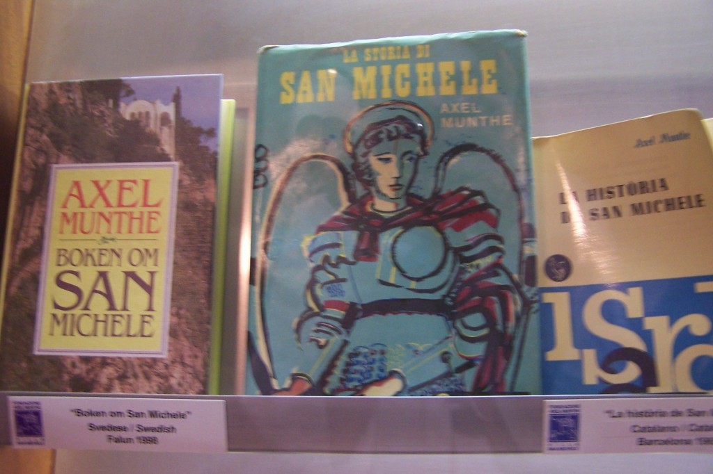 Books at Villa Michele, Anacapri