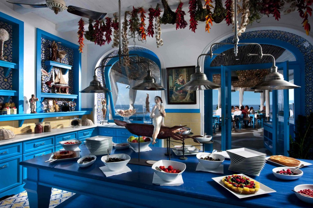 Il Riccio restaurant, Anacapri
