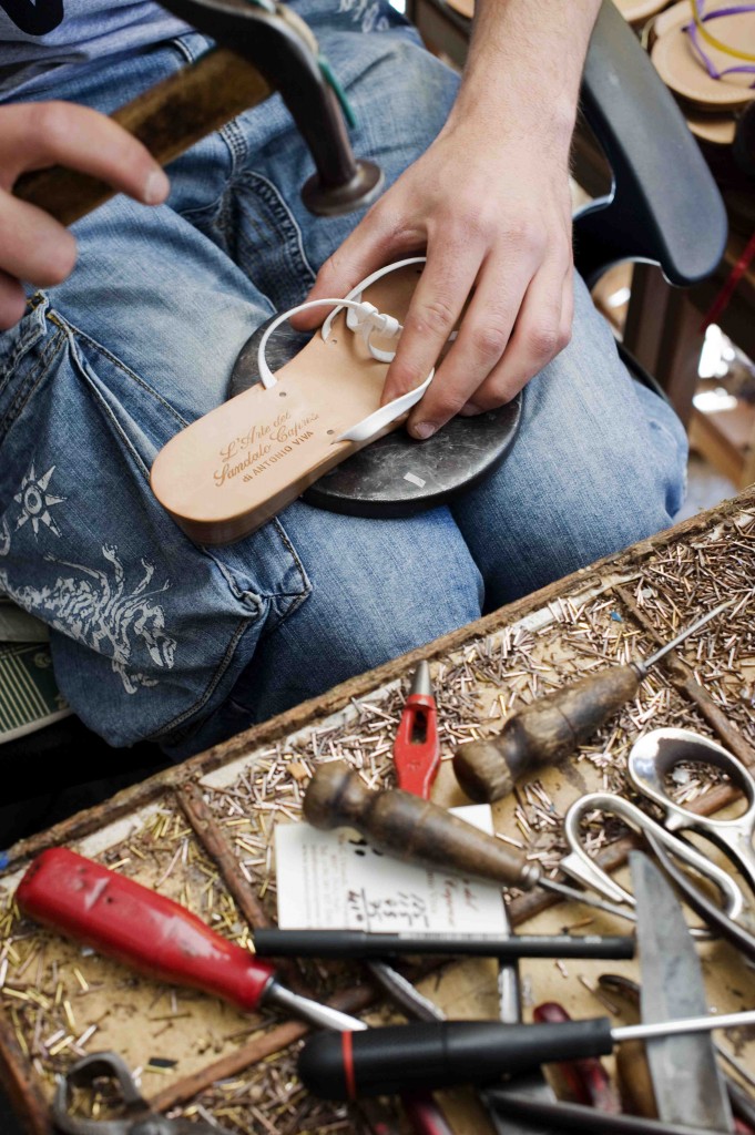 Sandal-making, Capri