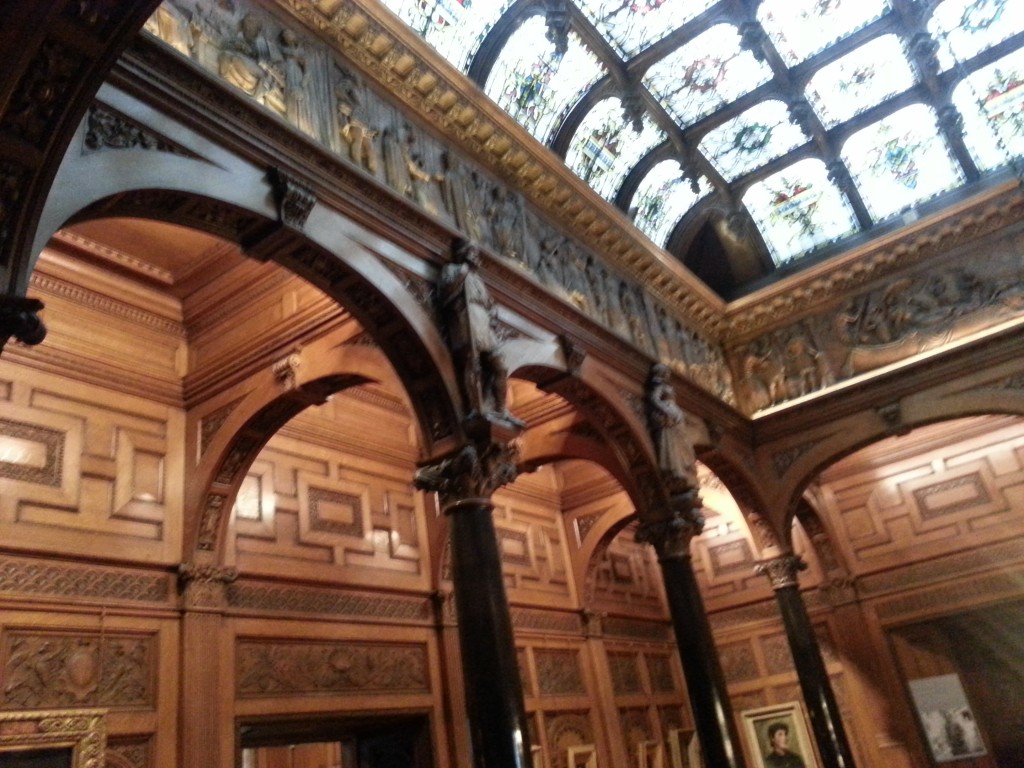 Gallery overlooking staircase