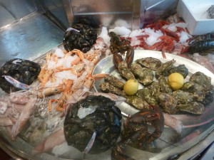 Seafood, Genoa