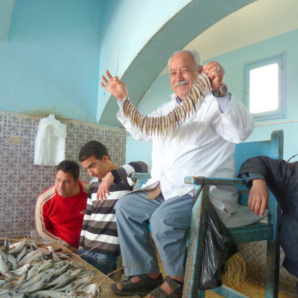 Man with Fish, Djerba